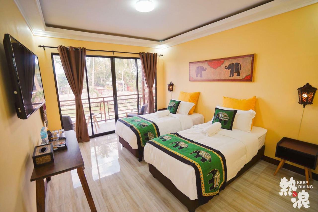 热浪潜水度假村 Keep Diving Resort Bohol Eksteriør bilde